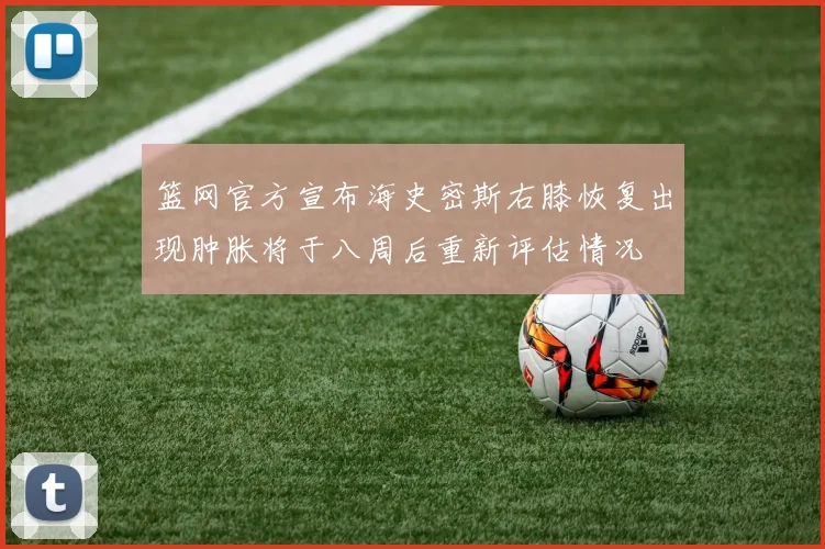 篮网官方宣布海史密斯右膝恢复出现肿胀将于八周后重新评估情况